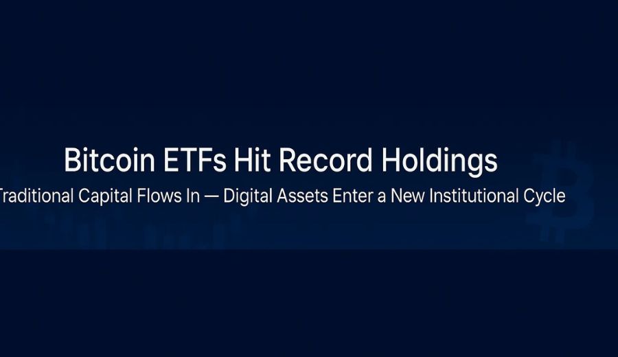  Bitcoin ETF Institutional Holdings Hit ATH | TradFi Goes All-In on Crypto