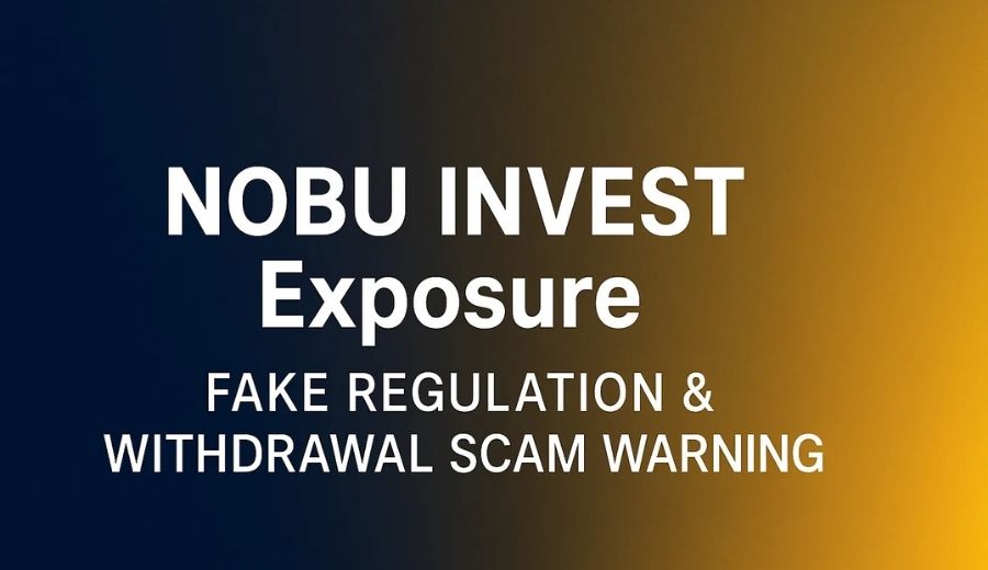 Is Nobu Invest a Scam? Fake FCA/ASIC Licenses & Withdrawal Fraud Exposed